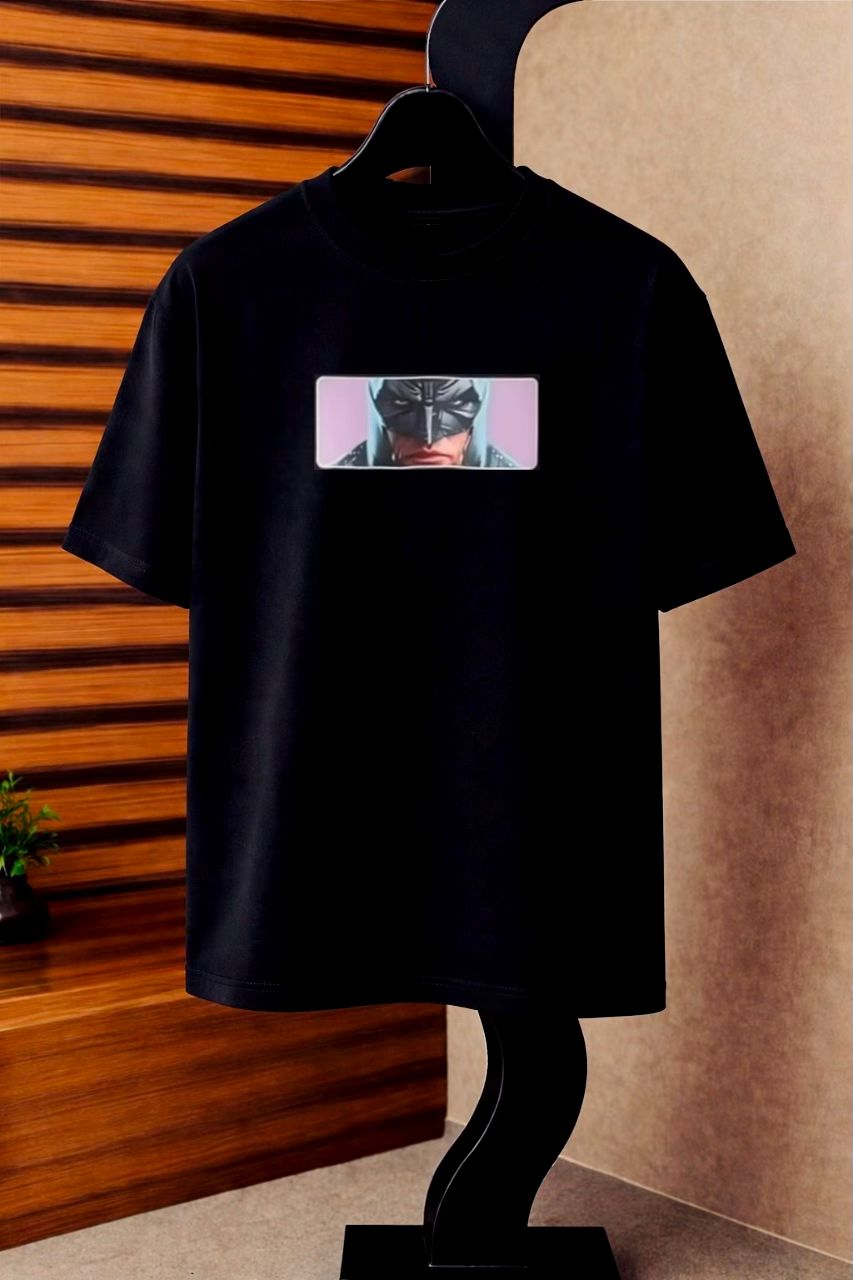 Drip Relaxed Fit Tee - BLK - Batman