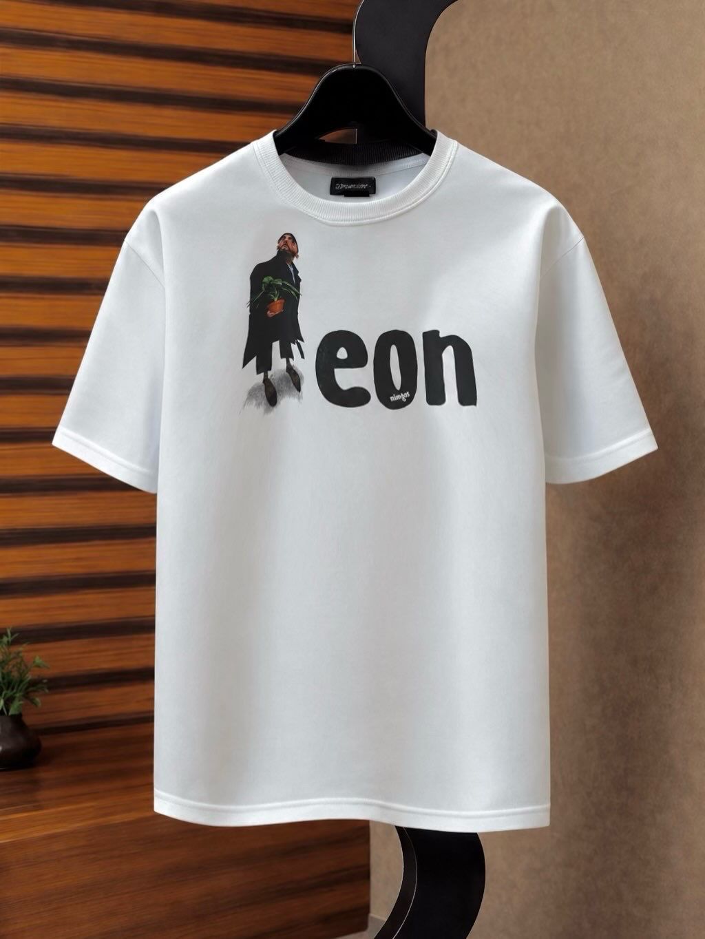 Drip Relaxed Fit Tee - WHT - LEON