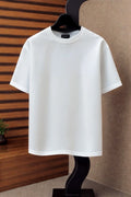 Drip Relaxed Fit Tee - WHT - Plain