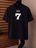 Drip Relaxed Fit Tee - BLK - No. 7
