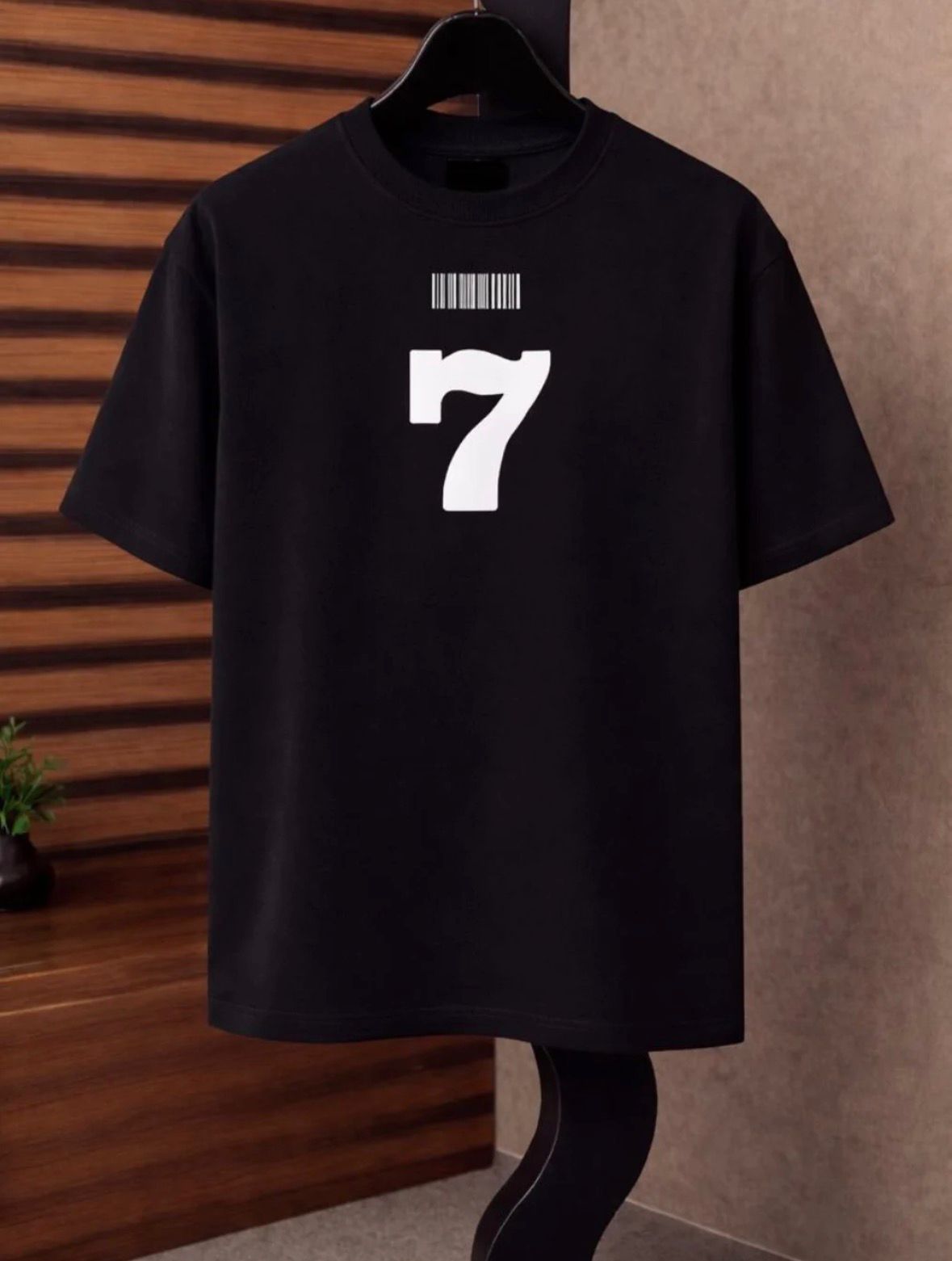 Drip Relaxed Fit Tee - BLK - No. 7